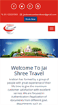 Mobile Screenshot of jaishreetravelsandtour.com